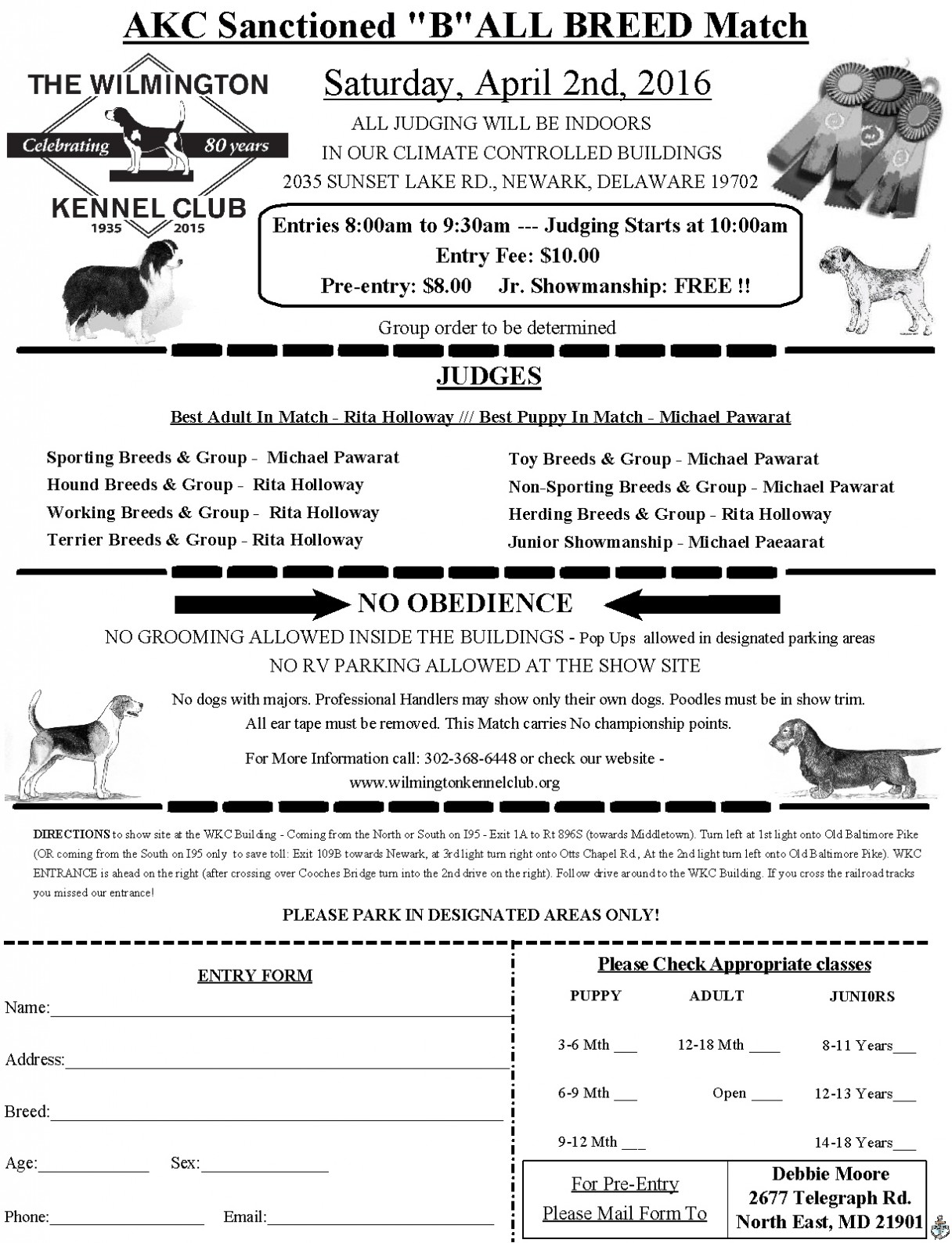 AKC Match Program American Kennel Club