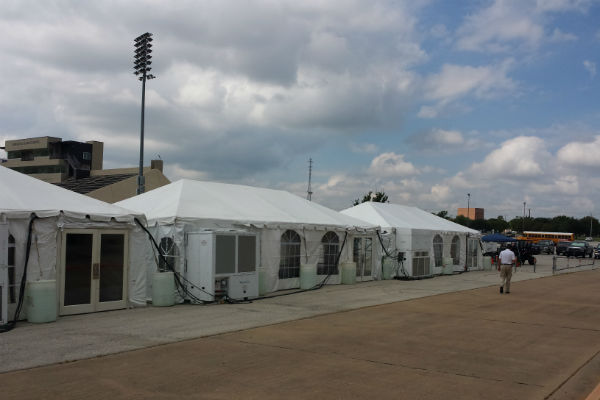 large dog tents