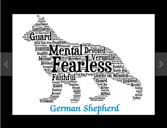 German shepherd gift clearance items