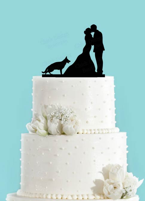 GSD cake topper