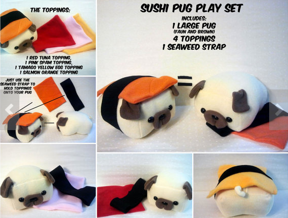 sushi pug playlet