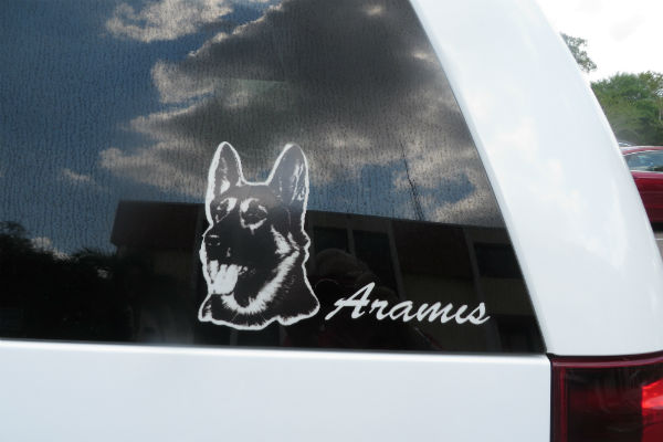 scout k-9 sticker